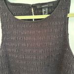 Forever 21  Black Textured Crop Top Photo 1