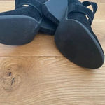 blowfish Black Suede Chunky Heels Photo 4
