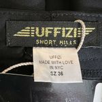 Uffzie Black Flat‎ Front Wool 'Wendy' Trouser Pant Size 36 / 4 New Photo 4