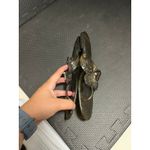 Coach  Pasarella‎ womens size 10 Glitter Butterfly black flip flops Sandals Photo 2