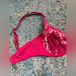 Victoria's Secret Vintage Y2K Victoria’s Secret hot pink diamanté unlined demi bra, size 34D Photo 1