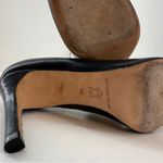 Antonio Melani 7M Black Leather Women's Pumps Shoes High Heels Pointed Toes Photo 14