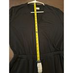 Lou & grey LOFT Women Large L/S Jumpsuit Black Signature Soft Minimalist Travel Photo 7