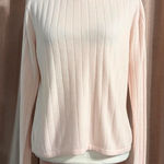 Croft & Barrow  Y2K Light Pink Knit Top Photo 0