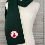 Polar Plunge Block Island RI Knit Scarf Green with Red/White Patch Photo 0
