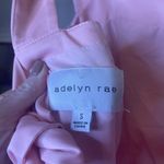 Peach Sleeveless Wide Leg Jumpsuit Size Small Photo 5