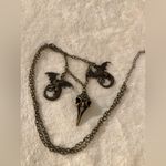 Unique bird skull dragon necklace, one of the kind Photo 10