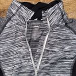 Avia  Women's Gray and Black Quarter-Zip Top Photo 1