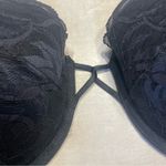 Victoria's Secret  Black Floral Lace Bra Photo 7