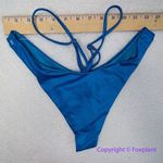 Agua Bendita NEW blue Egle Thoughts reversible bikini bottom, size L Photo 6