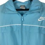 Nike VTG  Baby Blue Lightweight Full Zip Track Activewear Jacket XL Photo 1