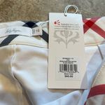 Lady Hagen 🆕 plaid golf skort white blue red stretchy pockets size 16 Photo 7