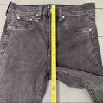 Rag and Bone  Nina High Rise Skinny Black Jeans Size 27 Goth Style Photo 8
