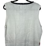 Storybook Knits Red White Blue Stars Size 2X Tank‎ Sweater Beaded NWT Summer 4TH Photo 1