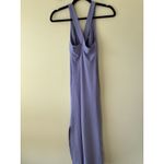 Athleta  Arrival Maxi Cross Back Dress Dark Adonis Blue Size XS Athleisure Lilac Photo 5