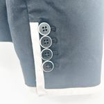 EXPRESS Womens Dark Academia Preppy Black White Trim Career Blazer Jacket Size 6 Photo 5