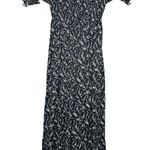 Baltic Born  Lotta Black Floral Smocked Dress XS Photo 11