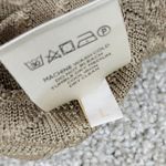 Socapri Silk Tank Dress Womens L Tan White Knit Sleeveless Flowy Italy New Tan Size L Photo 6