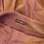 J. McLaughlin ‎ Womens Size 10 Pants Brown Suede Like Texture 5 Pocket Casual Photo 2