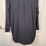 CAbi Black Gala Vneck Sweatshirt Style 3415 Sz S Photo 8