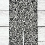 Maxine Nichols Black & White Boho Paisley Casual Festival Pants Size Medium Photo 0