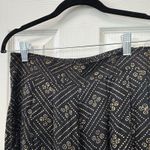 We Be Bop Top Wide Leg Pants Outfit 2 Pc Set Black Tan Beaded Artsy Native Small Photo 7