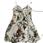 Farm Rio  Button Front Wildlife Camisole Dress Size Small Photo 4
