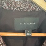 Ann Taylor Red And Black Boucle Moto Style Jacket Size Small Photo 6