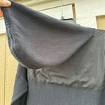 Soft Surroundings  Ellison Sweater Hoodie Pullover Black Cotton Wool Size Large Photo 5