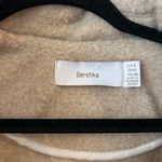 Bershka Sherpa fleece shacket jacket beige oversized Photo 2