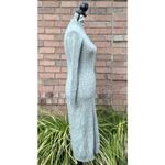 Tahari GUC Women's Light Gray Mock Turtleneck Sweater Midi Dress XS Photo 1