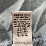 Celebrity Pink 💥 Light Denim Chambray Short Sleeve Button Down Lightweight Top M Photo 9