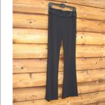 Laundry by Shelli Segal Black Flare Leg Knit Pants Photo 1
