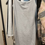 ZARA  Trafaluc Striped Midi Bodycon Dress Photo 0