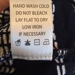 Max Studio black sleeveless textured striped dress Photo 6