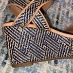 Loft Navy blue and tan  wedges Photo 5