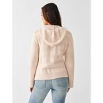 Faherty Poppy Pullover Sweater Hoodie Cous Cous XS Photo 3