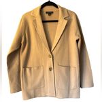 Ann Taylor Sweater Blazer Cardigan size small Dominican sand Photo 1