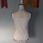 Monteau Sleeveless Lace Top/Blouse Size Medium Photo 4