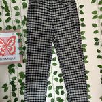 American Eagle Women’s outfitters plaid jeans blue size 8 long perfect for fall Photo 2