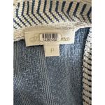 Shoshanna Women's Tank Dress Dropped Waist V-Neck Blue White Geometric Size P Photo 4