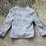 Vintage Drazens Tweed Blazer and Skirt Suit Set Blue White Size undefined Photo 1