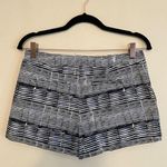 Kate Spade Saturday Chino Shorts Women’s Size 4 Navy Blue Stripe Photo 1