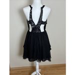 Adrianna Papell Hailey Logan by Dress with Sequins and Cutouts Size 7/8 Photo 2