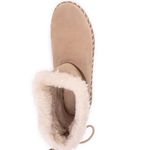 NEW MUK LUKS Flexi Albany Women's Suede Winter Boots Wool Lining Tan Size 11 Photo 5