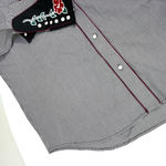 Molly Goddard Meredith Plaid Button Photo 10