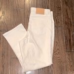 Frye  Women's white Straight Leg Jeans size 12/31 Photo 1