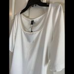 SheIn Plus Square Neck Bodysuit Photo 4