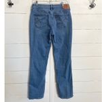 Levi Strauss 505 Straight Leg Blue Denim Jeans Women's Size 6 Photo 14