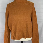Topshop ‎ Women’s Cropped Copper Sweater (NWT) Photo 0